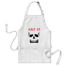 EAT IT Skull Apron Standaard Schort