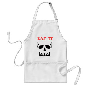 EAT IT Skull Apron Standaard Schort