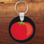 Eat je Veggies de tomatenSleutelhanger Sleutelhanger (Voorkant)