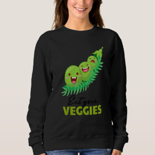 Eat je Veggies Edamame Vegan Vegetable Organic F Trui