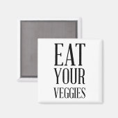 Eat je Veggies Magnet (Voorkant / Achterkant)