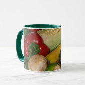 Eat je Veggies Mok (Voorkant links)