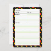 Eat je Veggies Recipe Kaarten (Voorkant)