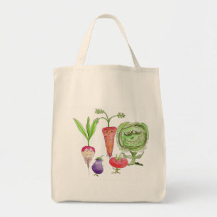Eat je Veggies voor ze je eten Tote Bag