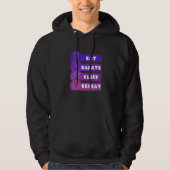 Eat Karate Sleep Repeat   Hoodie (Voorkant)