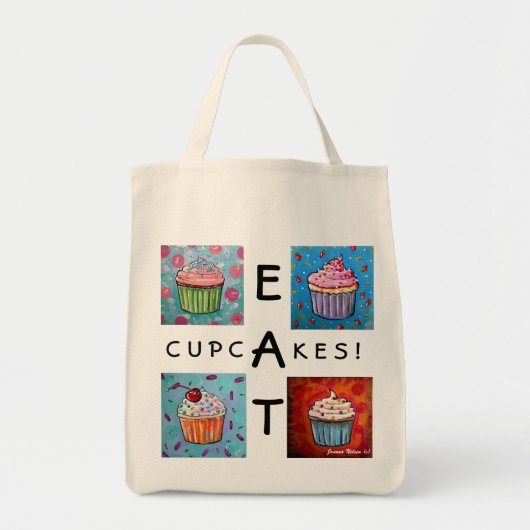 EAT KOPEN! boodschappentas Tote Bag (Voorkant)