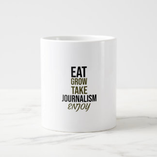Eat, kweek, neem journalistiek, geniet van grote koffiekop