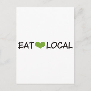 Eat Local Briefkaart