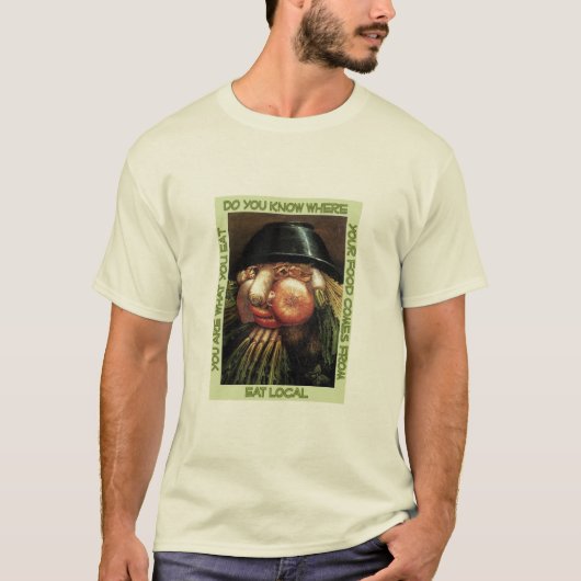 Eat Local T-shirt (Voorkant)