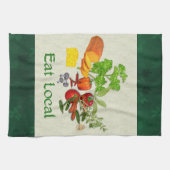 Eat Local Theedoek (Horizontaal)