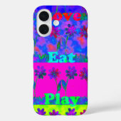 Eat Love Play Case-Mate iPhone Case (Achterkant)
