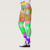 Eat Love Play Kleding bloemenprint overal Leggings (Links)