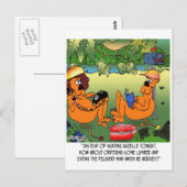 Eat Lumber Delivery Man Briefkaart (Voorkant / Achterkant)