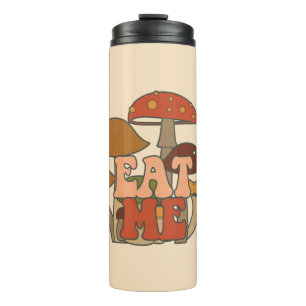 Eat Me beroemd gemaakt door Whimsical Mushroom Des Thermosbeker