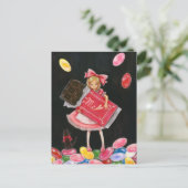 EAT ME! BRIEFKAART (Staand voorkant)