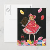 EAT ME! BRIEFKAART (Voorkant / Achterkant)
