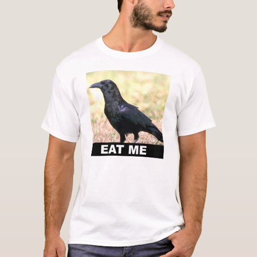 Eat me, Crow shirt (Voorkant)