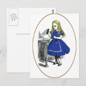 Eat me, Drink me Briefkaart (Voorkant / Achterkant)