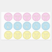 "Eat me, Drink me, neem een" Wonderland Tea Party Labels (Vel)