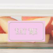 "Eat me, Drink me, neem een" Wonderland Tea Party Labels (Aangebracht)