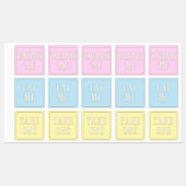 "Eat me, Drink me, neem een" Wonderland Tea Party Labels (Vel)