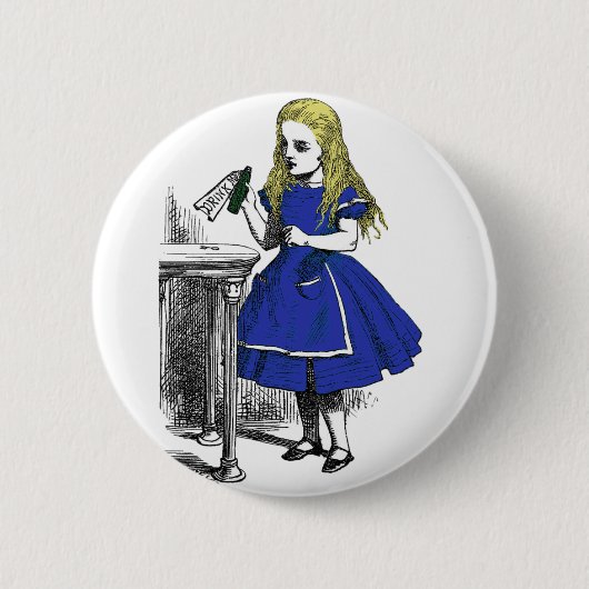 Eat me, Drink me Ronde Button 5,7 Cm (Voorkant)