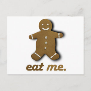 EAT ME GINGERBREAD -.png Briefkaart