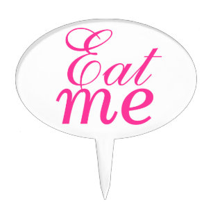 "Eat me" taart kiezen Taarttopper