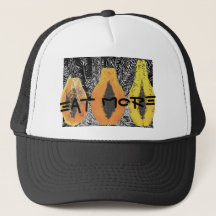 EAT MEER MET KALO BLK/WHT TRUCKER HAT