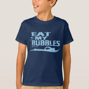 EAT MIJN BUBBELS DIE T-SHIRT ZWEMEN