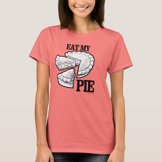 EAT MIJN PIE T-SHIRT (Voorkant)
