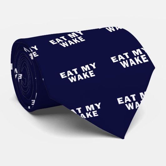 EAT MIJN WAK STROPDAS (Opgerold)