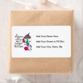 Eat more Cake Birthday Humor Etiket (Insitu)