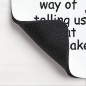 Eat more Cake Birthday Humor Muismat (Hoek)