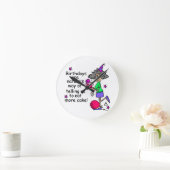 Eat more Cake Birthday Humor Ronde Klok (Huis)