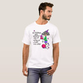 Eat more Cake Birthday Humor T-shirt (Voorkant volledig)