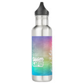 "Eat My Bubbles" Eenhoorn Badwater kleur Zwemleven Waterfles (Links)