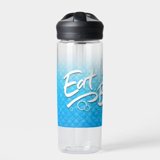 "Eat My Bubbles" Zwemleven CamelBak Eddy® Waterfles (Voorkant)