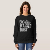 Eat My Dust Dirt Biker Enduro Motorcycle Dirt Biki Trui (Voorkant volledig)