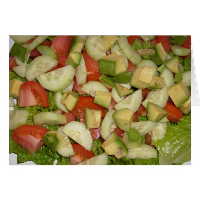 Eat My Salad Kaart (Voorkant Horizontaal)