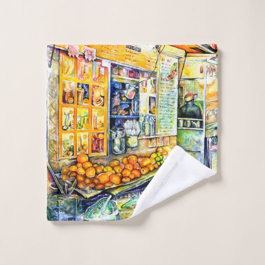 Eat, New York City Bad Handdoek (Wasdoekje)