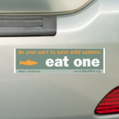 Eat One Bumpersticker (Op auto)