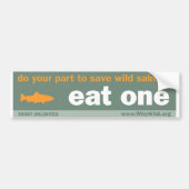 Eat One Bumpersticker (Voorkant)