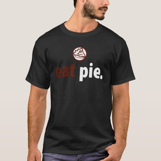 Eat Pie T-shirt (Voorkant)