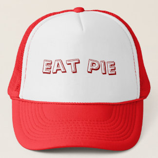 Eat Pie Trucker Hat Pet