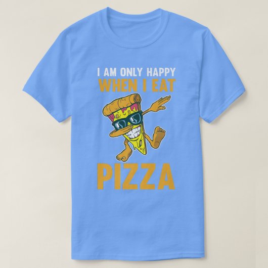 Eat Pizza Premium T-shirt (Design voorkant)