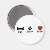 Eat.Play.Love. Magneet (Voorkant / Achterkant)