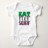 Eat Poop Surf Romper (Voorkant)