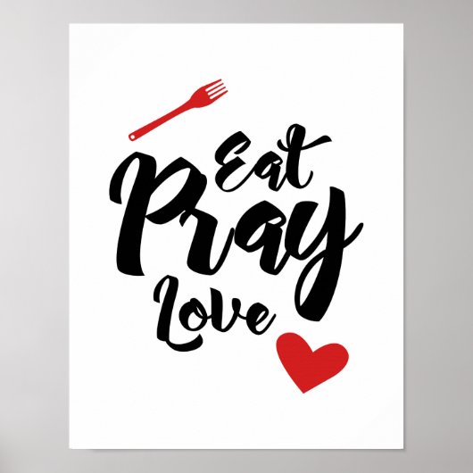 Eat Pray Love - Kitchen - Poster (Voorkant)