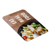 Eat Real Food Inspirerend Magneet (Rechterzijde)